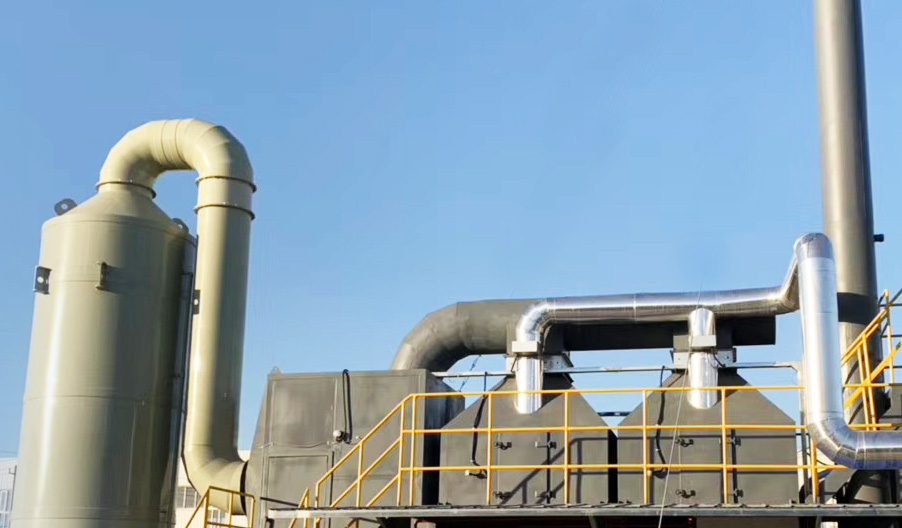 RTO incineration flue gas treatment